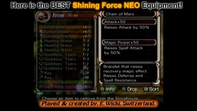Swissgamer777: Shining Force NEO, Ultimate Save-File !!! смотреть онлайн