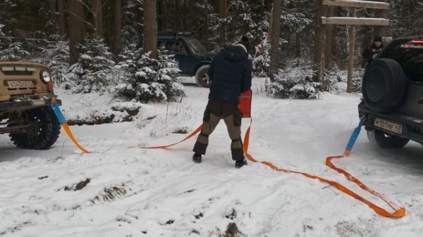 Динамическая стропа Tplus 9 т 9 м серии "Стандарт" в действии!