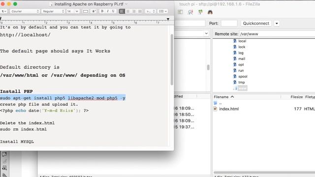 LAMP Web Server on Raspberry Pi - How-To смотреть онлайн