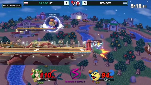 SWT CASO Online Qualifier Match - Wolfen (Banjo, Wolf) Vs. Yei (Palutena) SSBU Ultimate Tournament смотреть онлайн