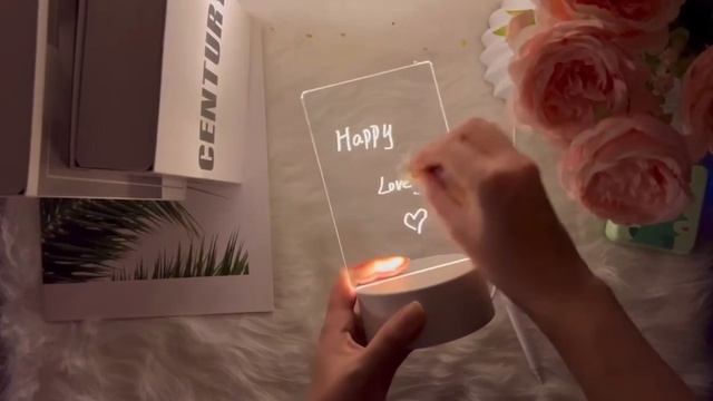 Доска для заметок, светодиодная!