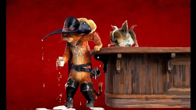 Perrito Annoys Puss - Puss And Boots_ The Last Wish Promotional Scene