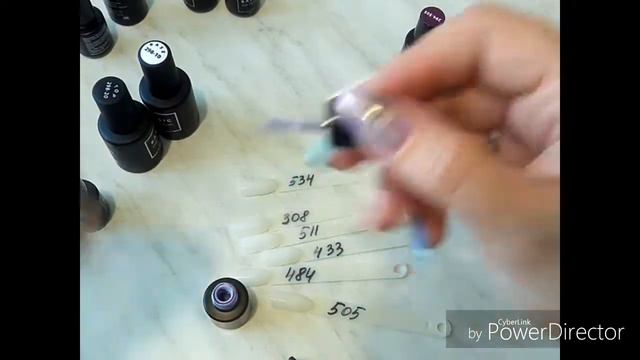 Гель лаки Masurа.Выкраска. смотреть онлайн