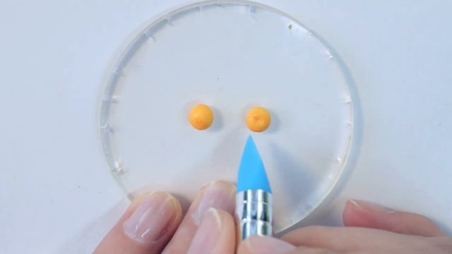 Miniature realistic orange cane ? Easy polymer clay tutorial for beginners смотреть онлайн