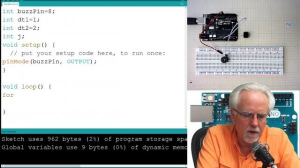 Arduino Tutorial 23: Changing Tone of an Active Buzzer