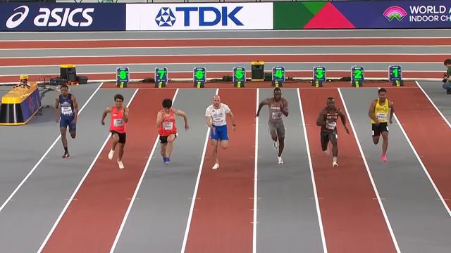 Coleman leads 60m qualifiers in 6.49 | World Indoor Championships Glasgow 24 смотреть онлайн