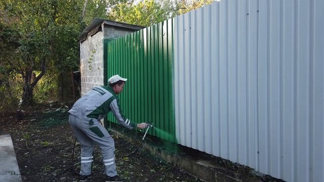 Как покрасить профлист