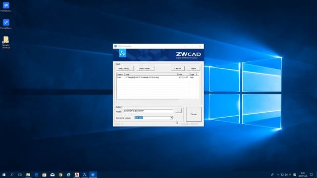 ZWCAD DWG Konverter: DWG to DXF Konvertierung смотреть онлайн
