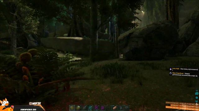 Питомец HLN-A из нового DLC ARK GENESIS — Выживание трайбом в ARK Survival Evolved Valguero #12 смотреть онлайн