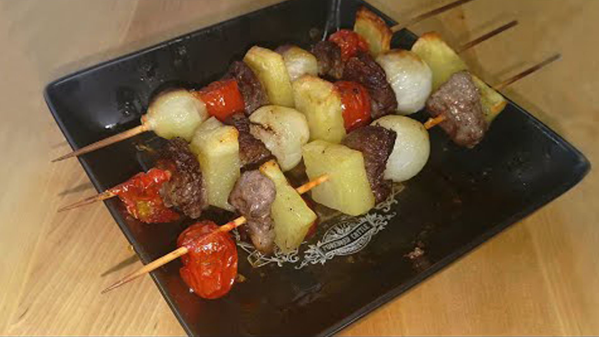 Мини-шашлычки на шпажках в духовке мировой закусон смотреть онлайн