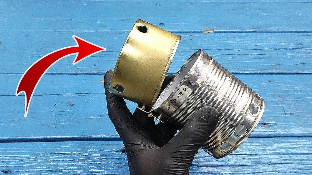 Адский эко камин для теплицы! шикарная идея из консервной банки смотреть онлайн