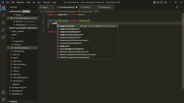 #67 Understanding Error Boundaries | Working with Class based Components | A Complete React Course смотреть онлайн