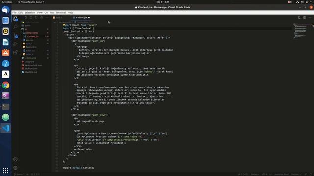 useContext Hook - React Hooks смотреть онлайн