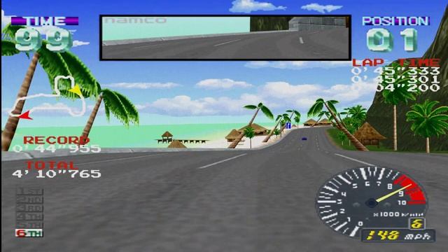 Retroarch 4K CRT - Ridger Racer Revolution смотреть онлайн
