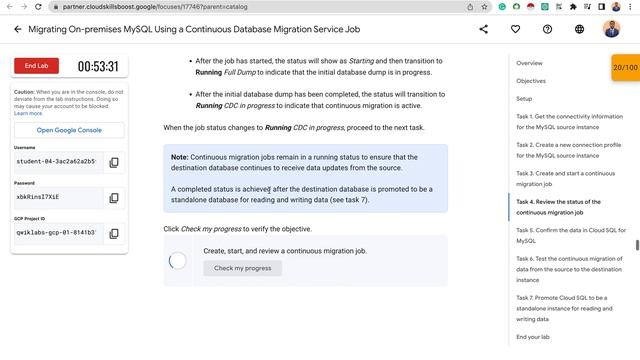 Migrating On-premises MySQL Using a Continuous Database Migration Service Job with Explanation. смотреть онлайн