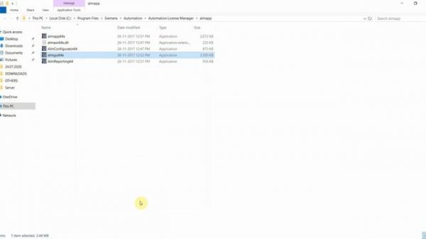 Automation License manager Application  Programming Interface error(20)
