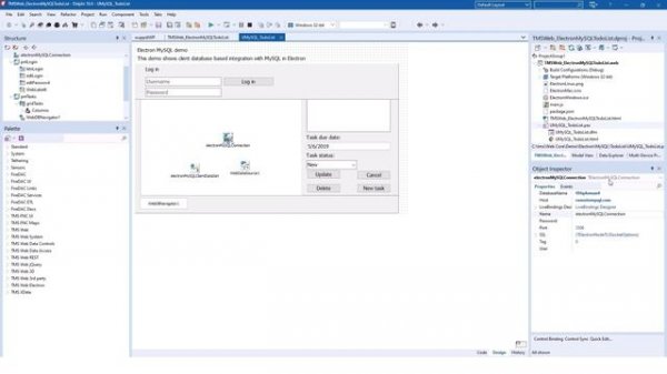 TMS WEB Core: Using MySQL and PostgreSQL in Electron applications