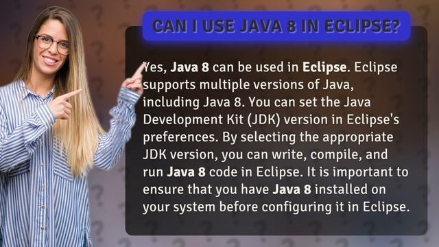 Can I use Java 8 in Eclipse? смотреть онлайн
