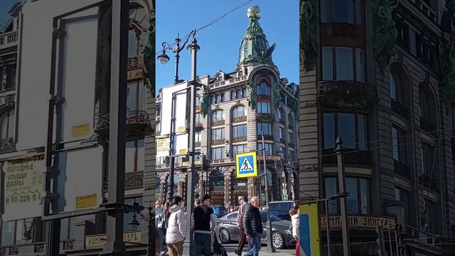 Санкт-Петербург Казанский собор 22.04.23 хорошая погода смотреть онлайн