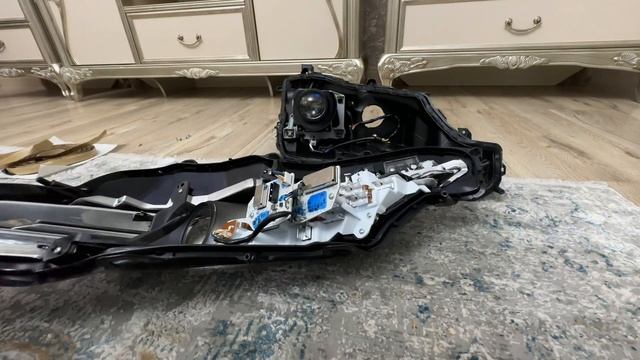 Разбор фар камри 70, покраска отражателей смотреть онлайн