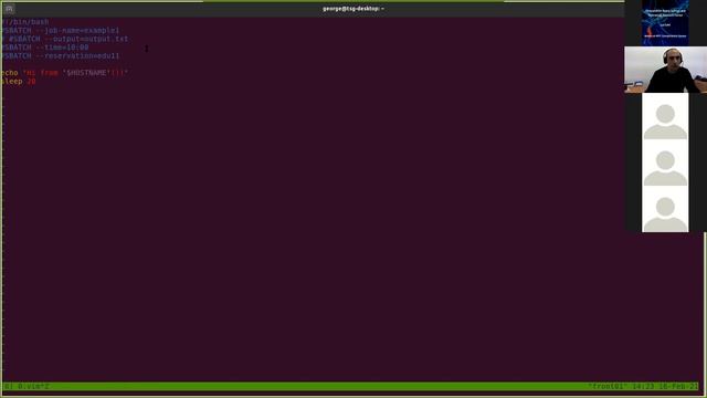 HPC Beginner Training Event (02/21) - Introduction to Slurm, Submitting jobs, Queues, Modules смотреть онлайн
