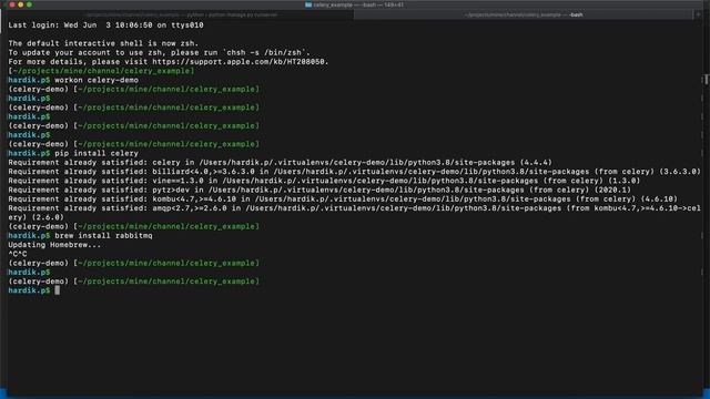 1 | Asynchronous Task | Celery with Django | By Hardik Patel смотреть онлайн