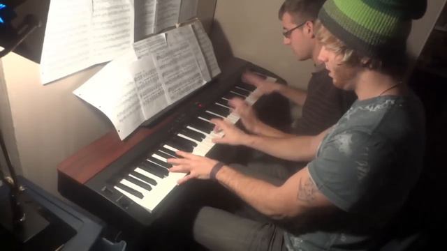 A Kyle Landry Christmas - Carol of the Bells - Piano Duet FT. Frank Tedesco смотреть онлайн