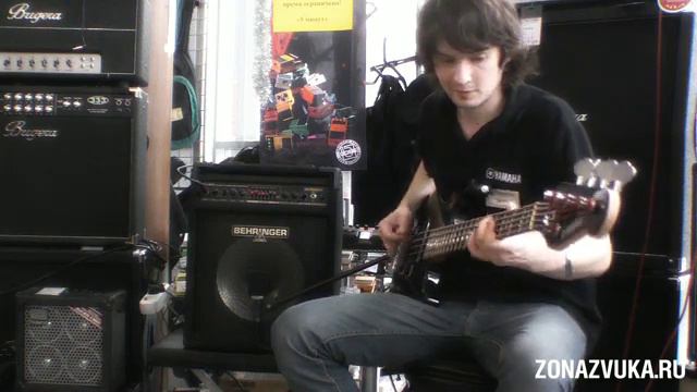 Behringer BXL 1800A + Yamaha BB 615 смотреть онлайн
