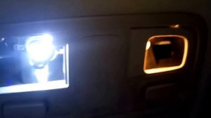 Замена led лампочек в салонном плафоне Hyundai Tucson HD