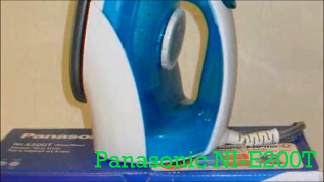 Panasonic NI E200T U Shape Titanium Soleplate Steam Dry Iron Overview смотреть онлайн