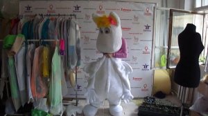 Как одевать костюм ростовую куклу Муми Тролля | Пошив ростовых кукол на заказ