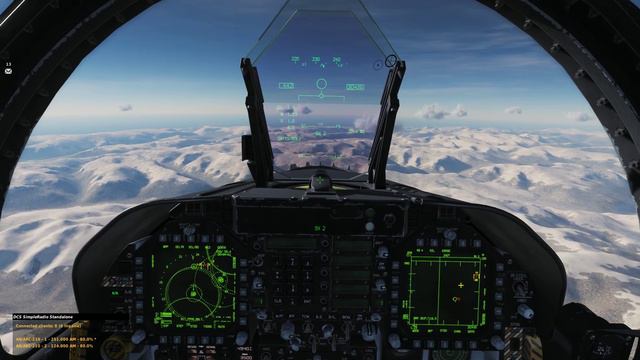 DCS F18-C HARM Mission