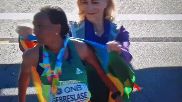 Women's Marathon Ethiopia Athletics Win Gold Medal World Champion Oregon22 смотреть онлайн