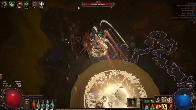 PoE 3.22 - Armour Stacker Smite Champion - ARMOUR = DAMAGE - Trial of the Ancestors смотреть онлайн