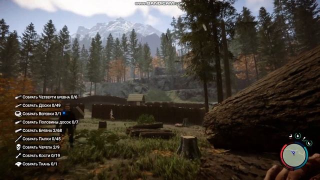 Рабочий ДЮП дерева в Sons Of The Forest! смотреть онлайн