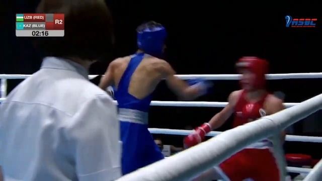 ABDULLAEV ALOK (UZB) vs ARMAN ARMANULY (KAZ) - Asian Youth Boxing Championships 2021 смотреть онлайн