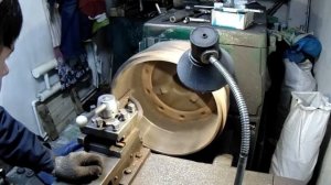 Проточка тормозного барабана КАМАЗ