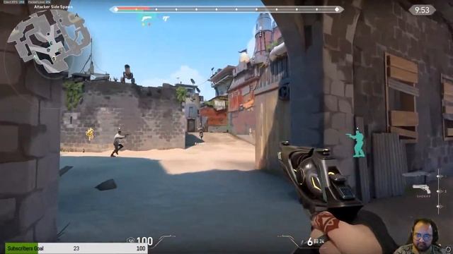 NOOB Playing Valorant смотреть онлайн