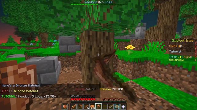 Bajan Canadian's NEW Skyblock Is AMAZING! (Skyblock Isles) смотреть онлайн