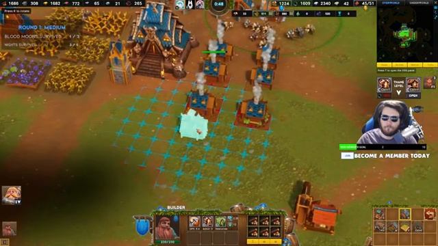 NEW Build Cities for Warfare in this Factorio City Builder Like Game | Dwarfheim RTS Gampelay смотреть онлайн