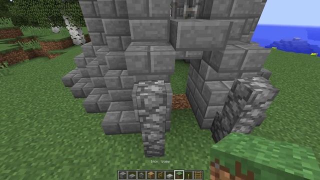 Как построить средневековую башню в minecraft #6 смотреть онлайн