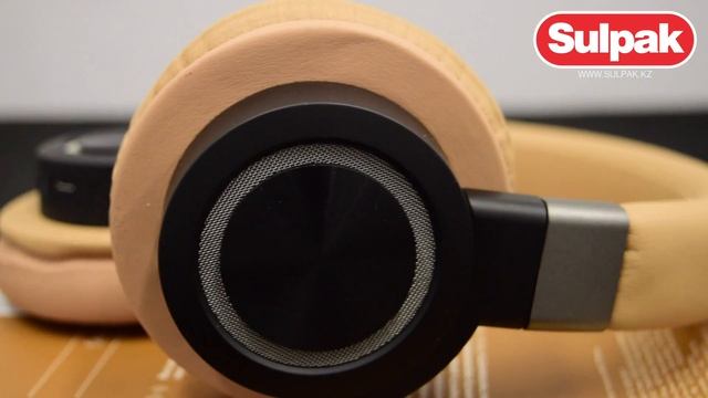 Накладные наушники Rombica Mysound BH-07 (Brown) распаковка (www.sulpak.kz) смотреть онлайн