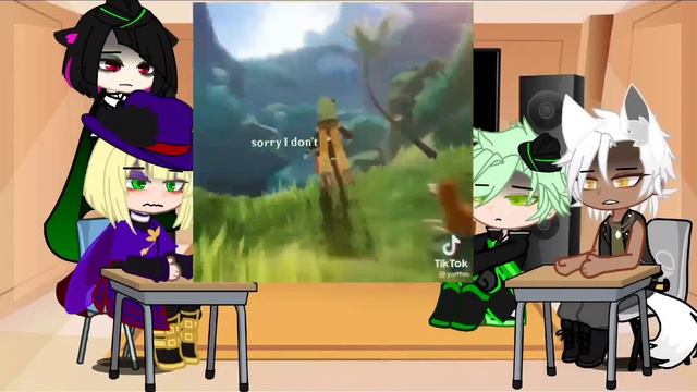 •Twisted Wonderland react to F!Yuu as Collei||Genshin x Twst||Og Au in description• смотреть онлайн