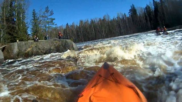 Уксун 2018-05-10, пор. Розовый Слон, байдарка Хатанга Спорт-1, вода высокая смотреть онлайн
