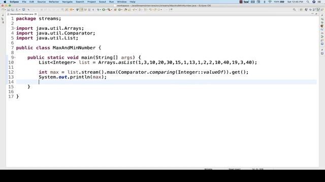 Java Streams Interview Question - 07 - Find Max and Min Numbers using Streams смотреть онлайн