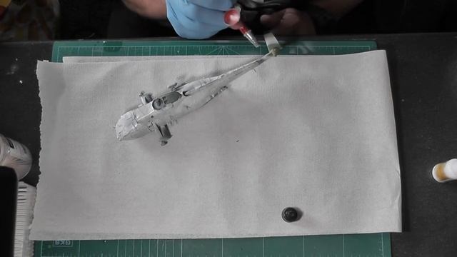 Painting the Airfix sea king hc4 in the commando tiger stripe pattern смотреть онлайн