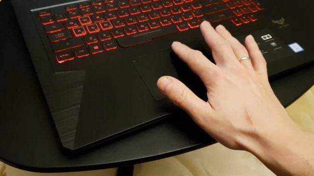 Болтается и люфтит тачпад на ноутбуке Asus TUF Gaming FX705GD-EW081T смотреть онлайн