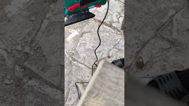 Лобзик с лазером HYCHIKA JS-100C 800 Вт пример резки дерева смотреть онлайн