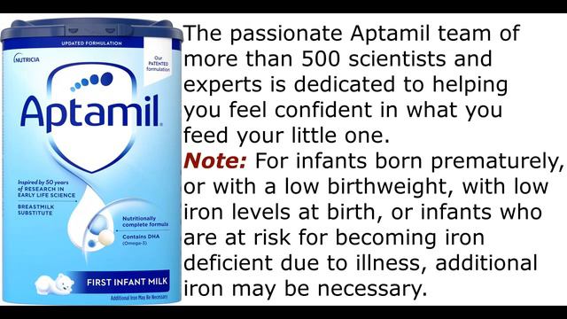 What is the difference between Aptamil 1 and Aptamil 1 advanced? смотреть онлайн