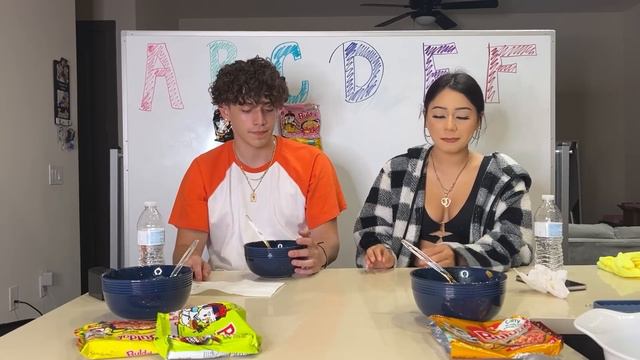 I Tried All the SPICY Noodles flavors.... 🔥 смотреть онлайн